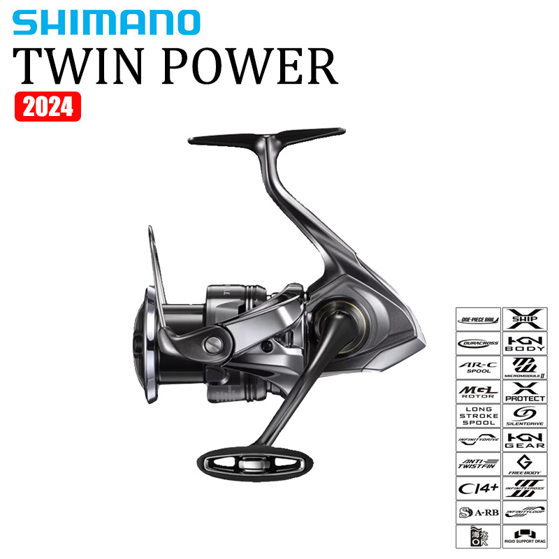 Shimano Reel Sienna - 시마노 2024 트윈파워 해수 스피닝 릴