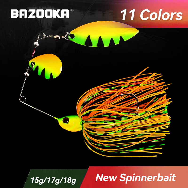 Fishing Lure Swimbait - 바주카포 15g 18g 스피너베이트 낚시 루어