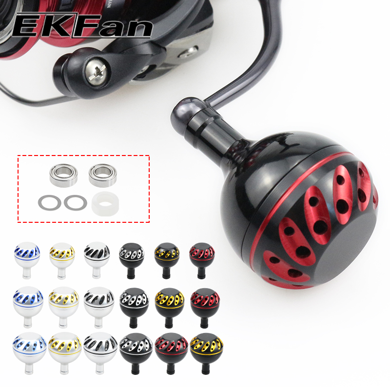 Shimano Reel Sienna - EKfan 30/35/38mm 합금 금속 낚시 손잡이