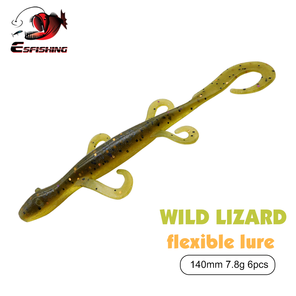 Fishing Lure Swimbait - ESFISHING 낚시 루어 와일드 리자드 140mm