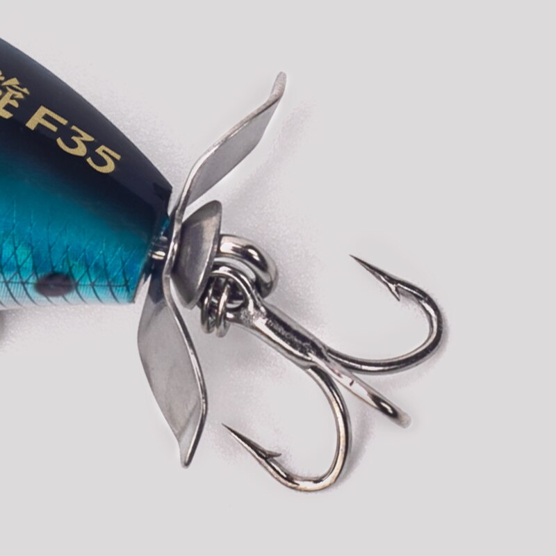 킹덤 프로펠러 탑워터 포퍼 낚시 루어 워블러, 송어 파 - Fishing Lure Swimbait 리뷰 및 가격