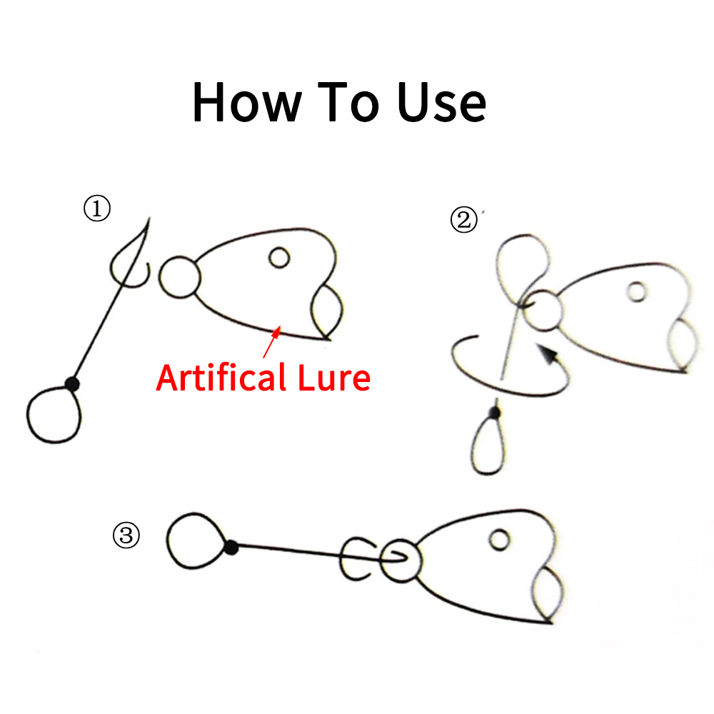 50PCS 10mm ~ 33mm 스테인레스 스틸 낚시  - Fishing Lure Accessories 리뷰 및 가격