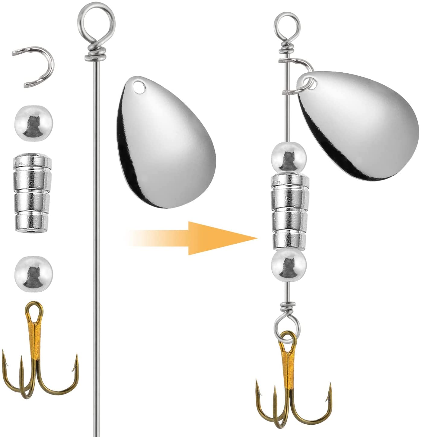 30/100pcs 도쿄 리그 스피너 루어 낚시 루어 스 - Fishing Lure Spinnerbait 리뷰 및 가격