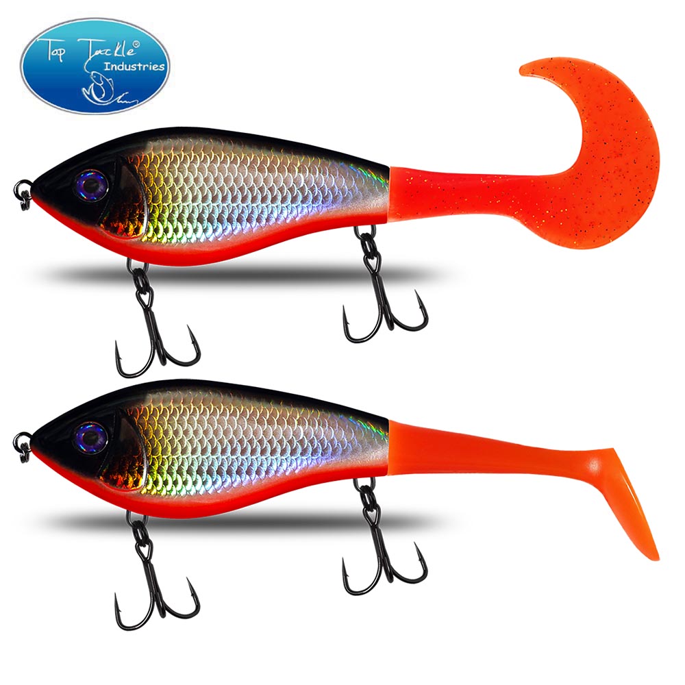 부드러운 꼬리가있는 느린 싱킹 저크 미끼 100mm 7 - Fishing Lure Jerkbait 리뷰 및 가격