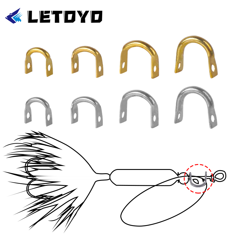 LETOYO 100pcs 접힌 Clevises 숟가락  - Fishing Lure Making Kit 리뷰 및 가격