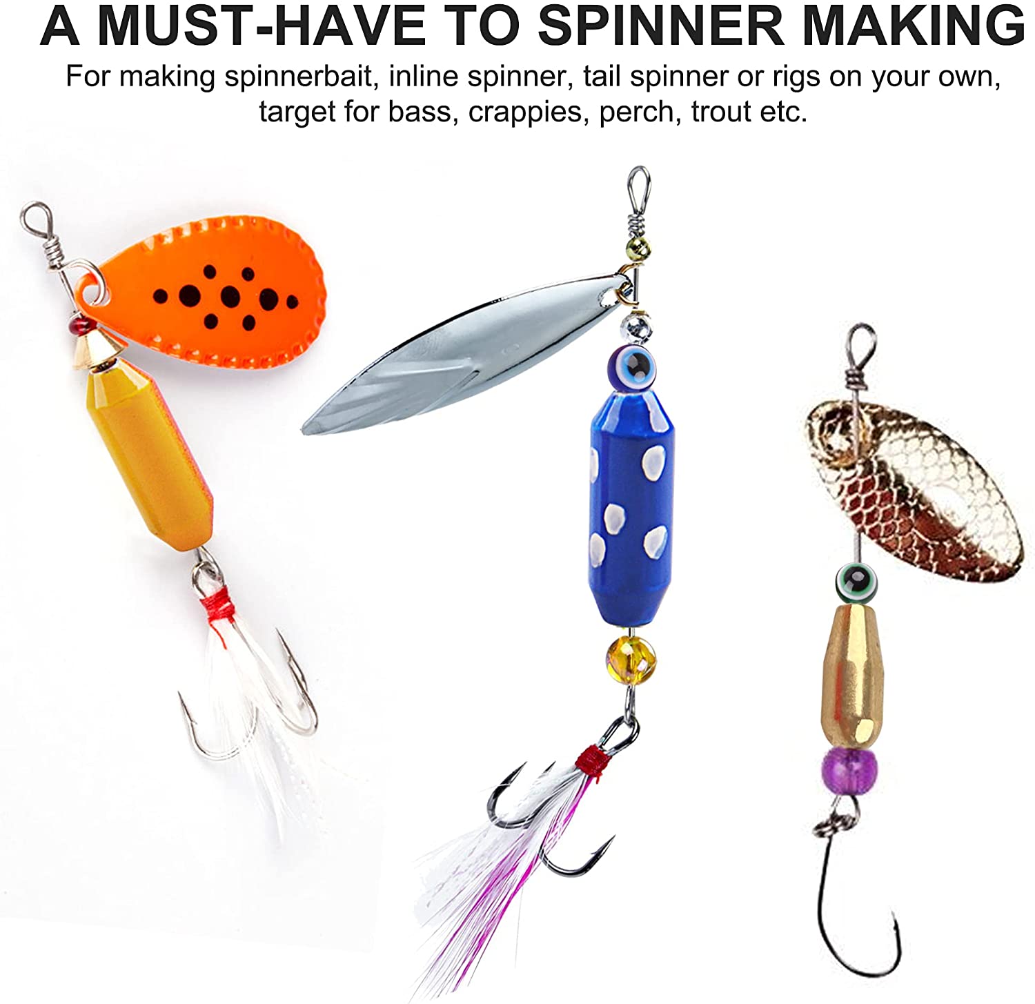 낚시 황동 스피너 루어 바디, DIY 낚시 싱커 무게, - Fishing Lure Spinnerbait 리뷰 및 가격