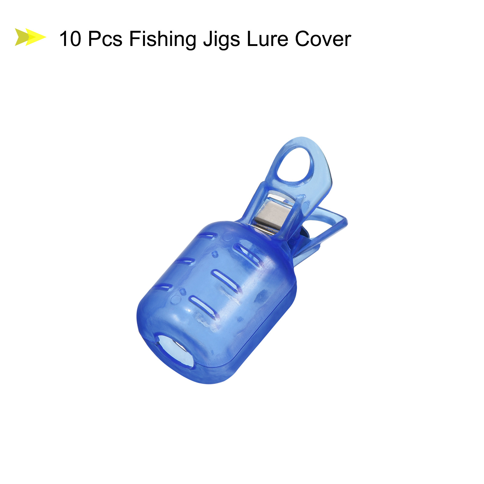10pcs 소형 오징어 지그 후크 보호 케이스 낚시 후 - Fishing Lure Kit 리뷰 및 가격