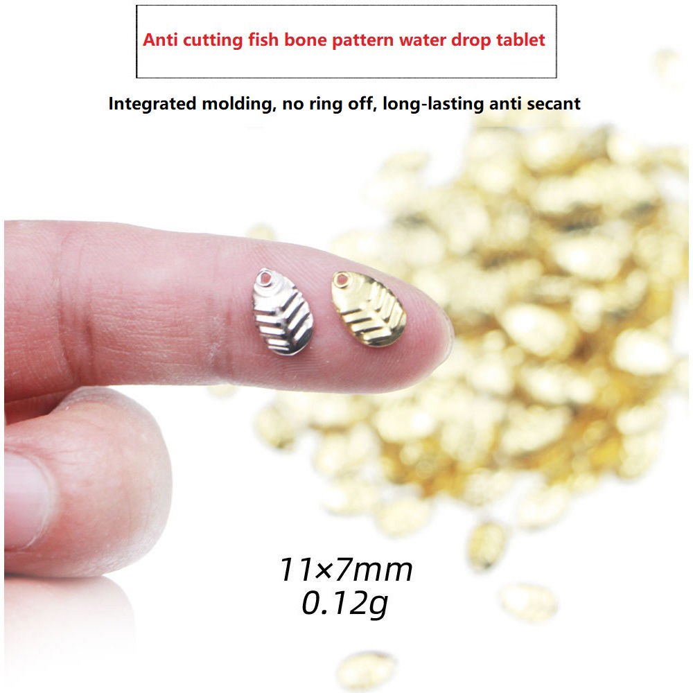 50 개/몫 DIY 낚시 스피너 스팽글 링 미끼 미끼  - Fishing Lure Accessories 리뷰 및 가격