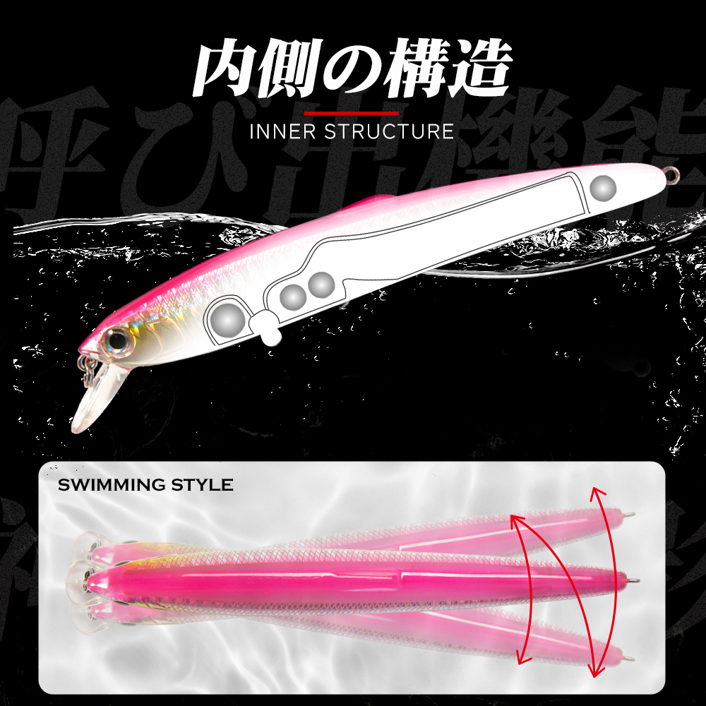 헌트하우스 스미스 사루나 미노우 낚시 미끼 95mm 8 - Fishing Lure Jerkbait 리뷰 및 가격