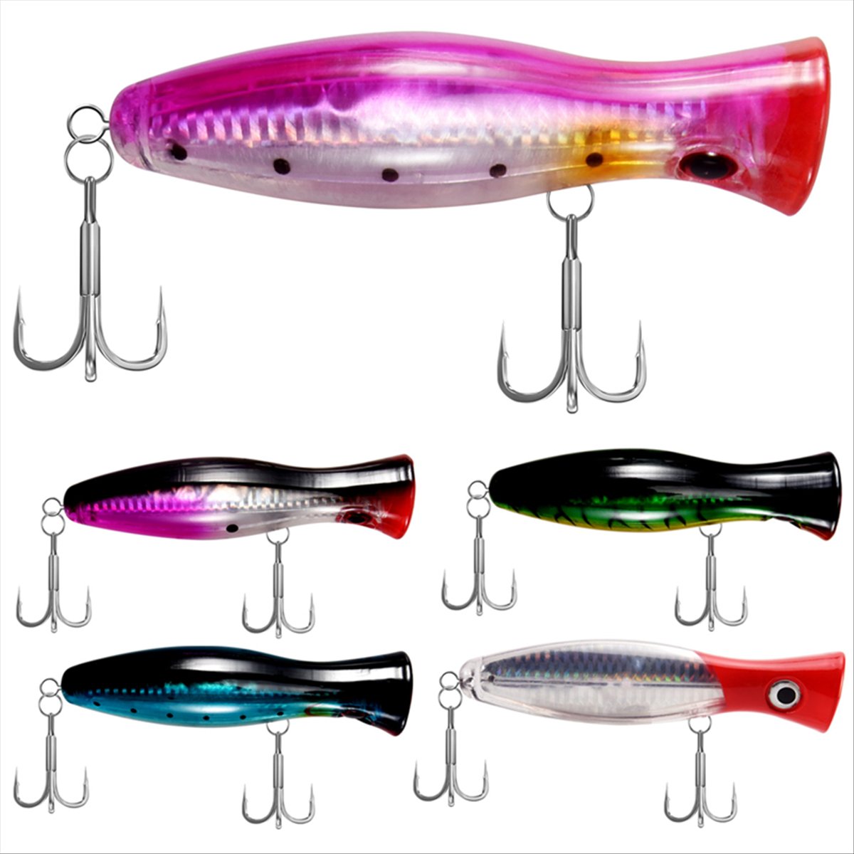 여름 세일 낚시 루어 - 포퍼 - 캐칭/낚시 팩 - 바 - Fishing Lure Popper 리뷰 및 가격