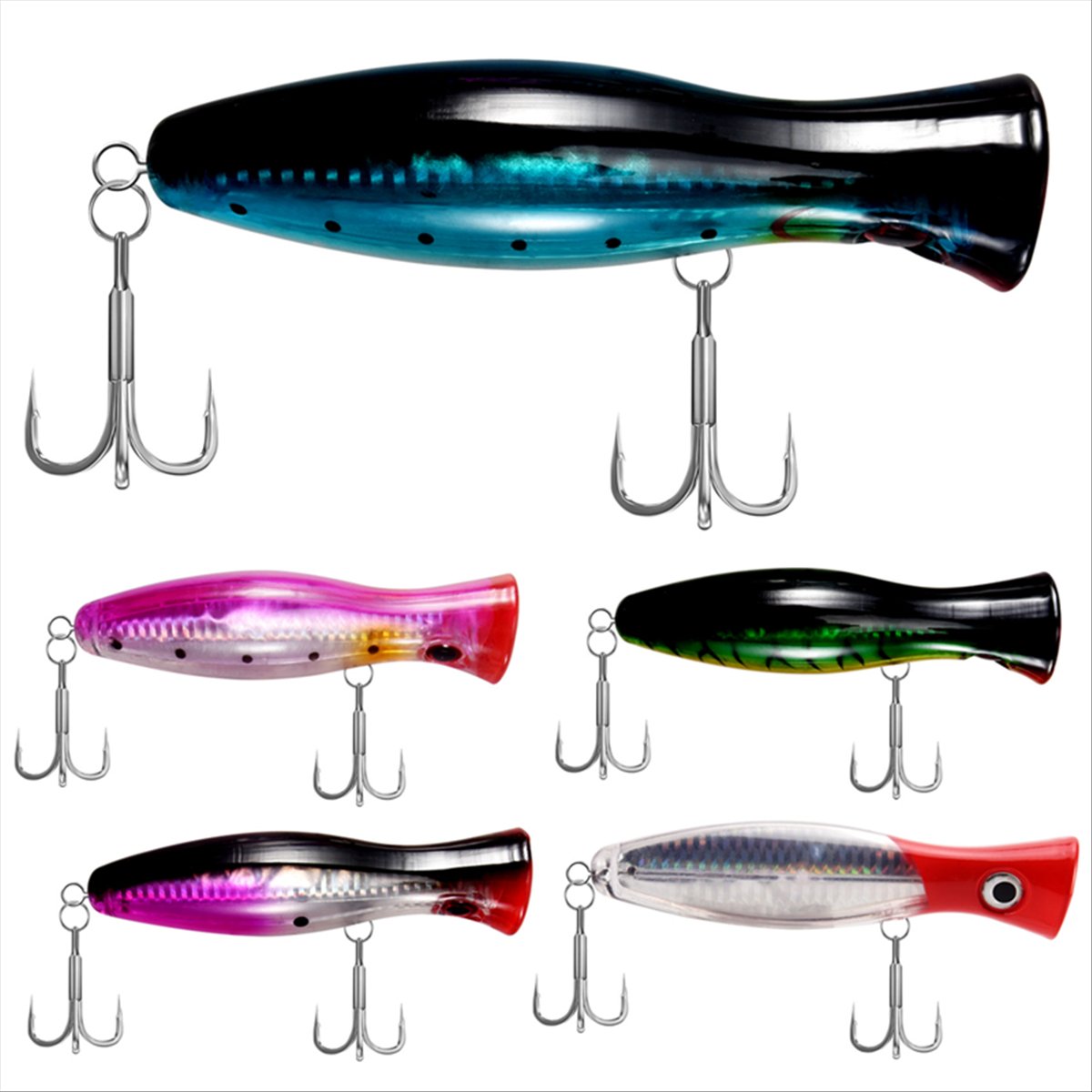 여름 세일 낚시 루어 - 포퍼 - 캐칭/낚시 팩 - 바 - Fishing Lure Popper 리뷰 및 가격