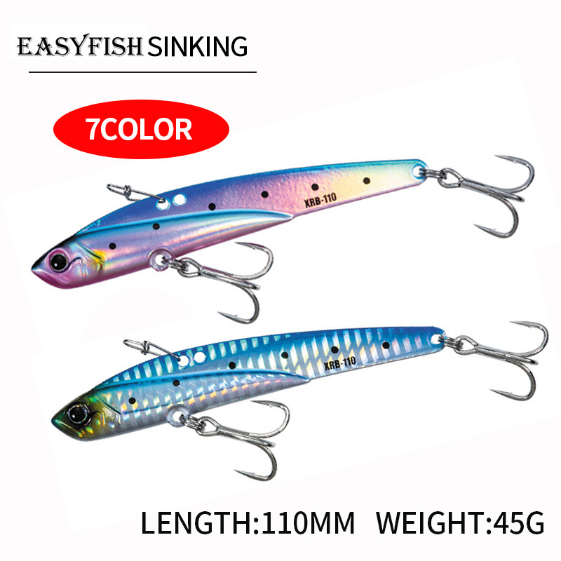 새로운 낚시 미끼 VIB 110MM 45G 블레이드 싱 - Fishing Lure Swimbait 리뷰 및 가격