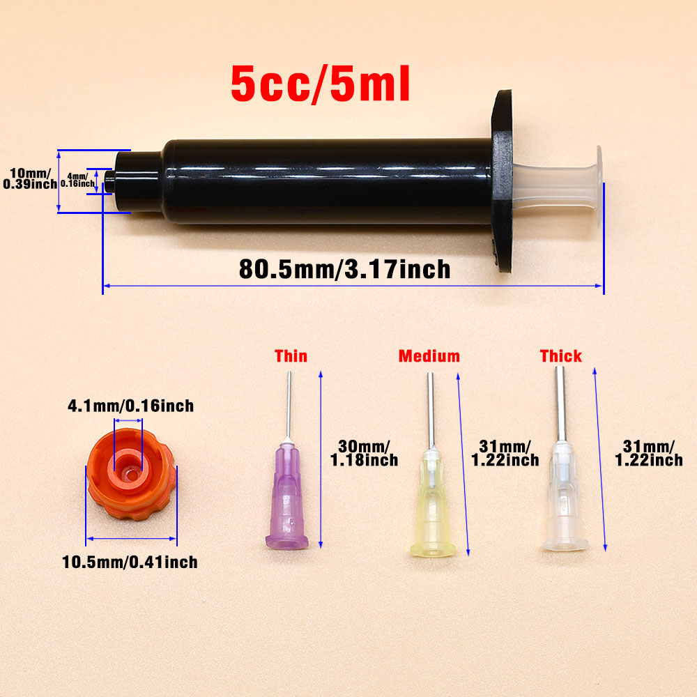 2세트 블랙 UV 레진 디스펜싱 주사기(3가지 사이즈의 - Fishing Lure Making Kit 리뷰 및 가격
