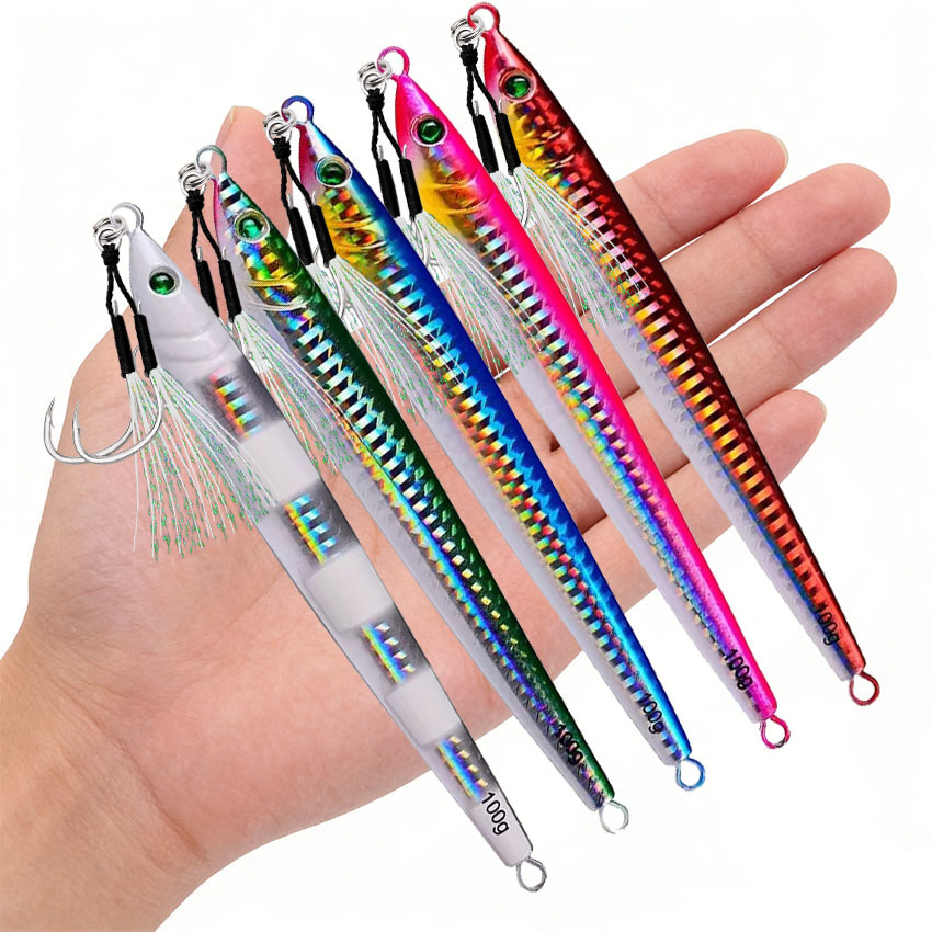 캐스트 금속 지그 낚시 미끼 5PC 60-100g 낚시 - Fishing Lure Buzzbait 리뷰 및 가격