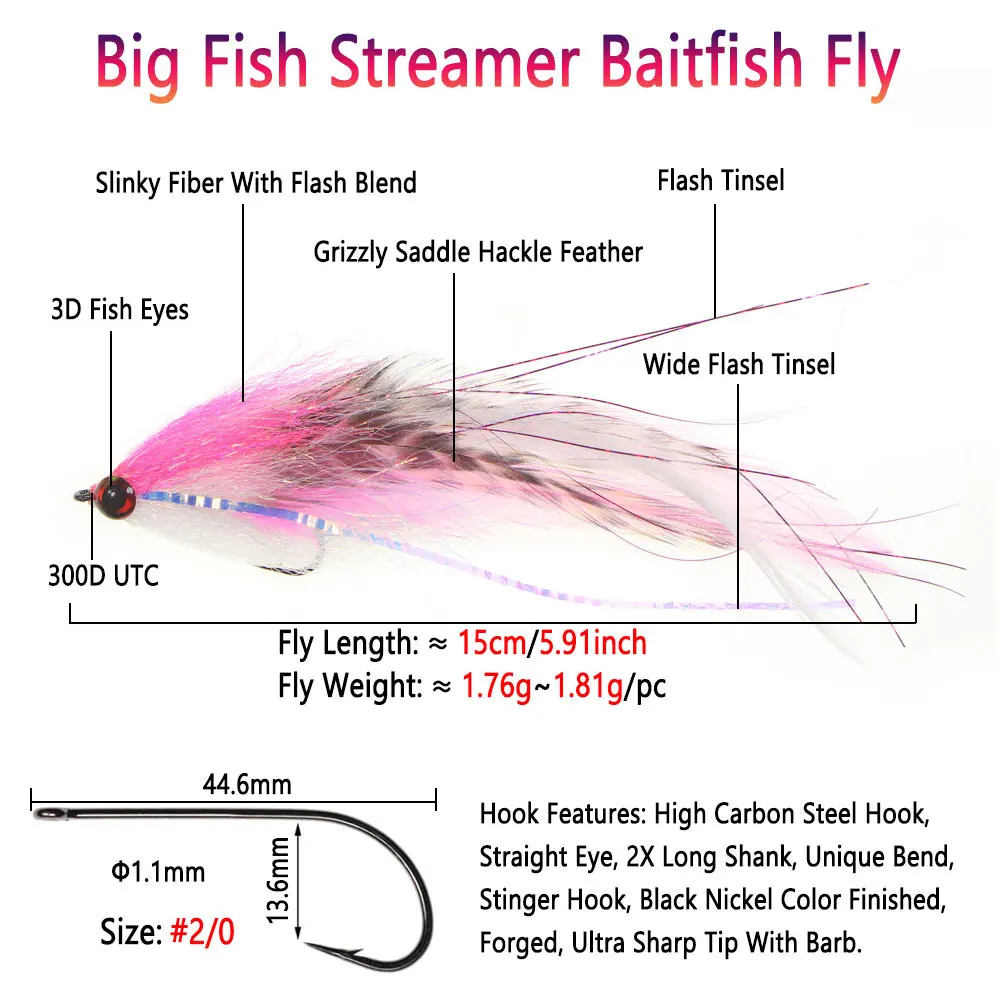 비무 # 2/0 15cm/5.91inch 빅 스 트리머 - Fishing Lure Swimbait 리뷰 및 가격