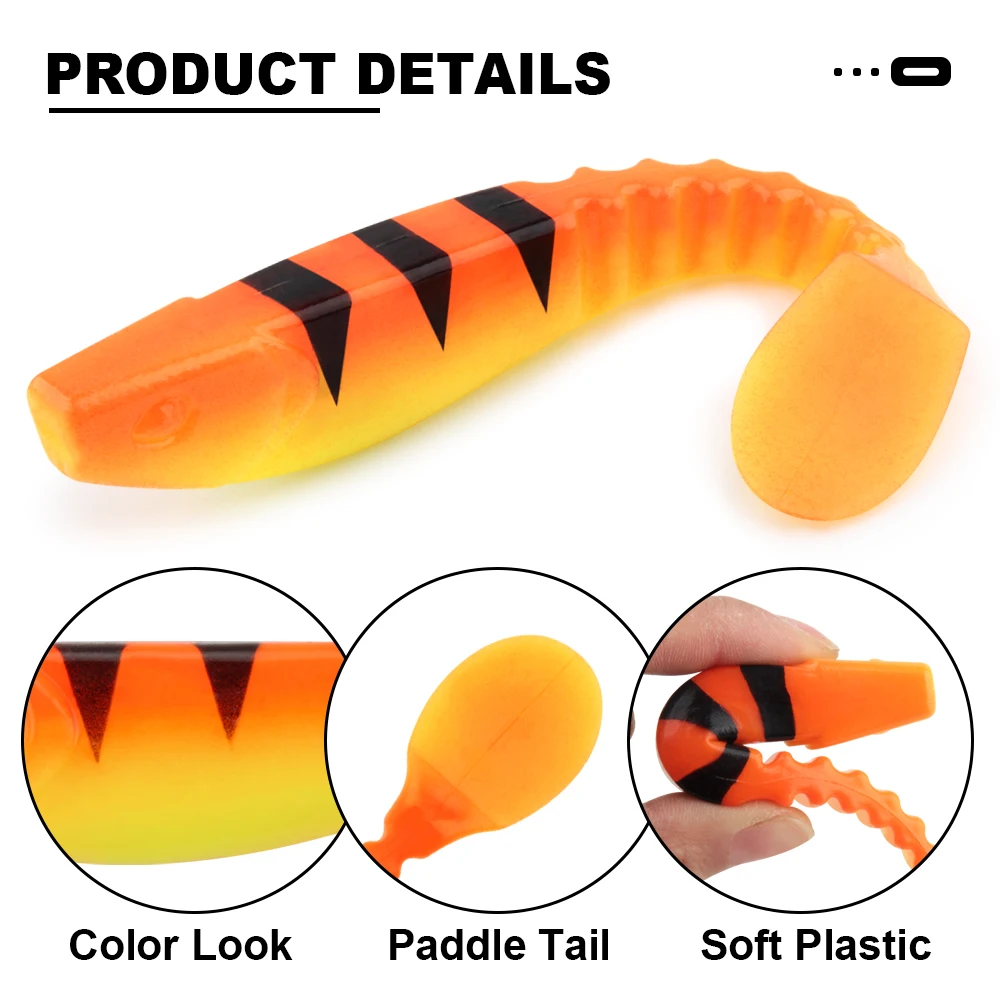 스핀폴러 5인치 소프트 스윔베이트 미노우 쉐드 낚시 루 - Fishing Lure Jerkbait 리뷰 및 가격