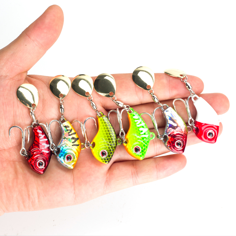 6PC 5g/7g/10g/14g/20g 회전형 메탈 바 - Fishing Lure Spinnerbait 리뷰 및 가격